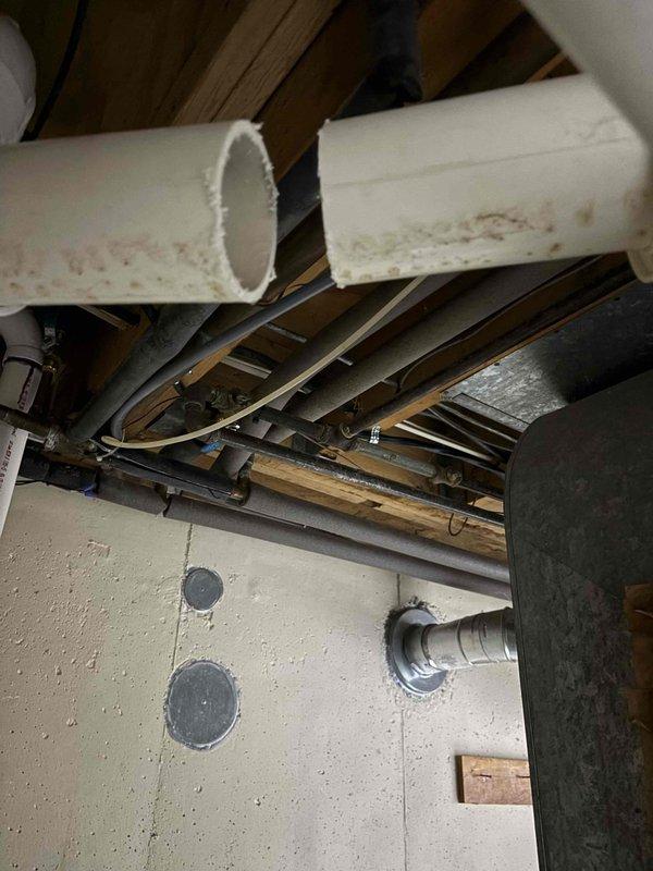 Responded to no heat call for furnace displaying code 13 circuit lockout. Upon arrival, accessed basement utility area and inspected one-year-old furnace system. Diagnosed lockout condition, cleared fault code, and verified proper operation of heating system. Inspected venting, ductwork, and associated mechanical components to ensure all systems functioning correctly. Unit restored to normal operation with heat confirmed at registers.
