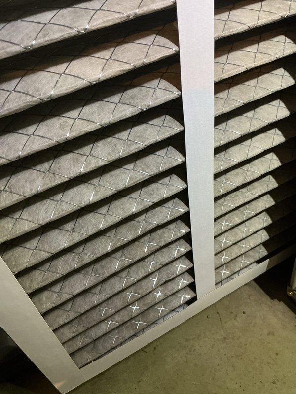 Performed annual heating inspection on a 10-year-old Carrier system, including a full operational check and evaluation of the filtration system. Inspected the air filter, which showed only light discoloration with no significant debris buildup, tearing, or damage, and confirmed it was properly seated. Noted the condensate pump is dusty with visible grime and has loose wiring terminals hanging at the cable end, recommending cleaning and electrical connection inspection; no humidifier is installed on the system.