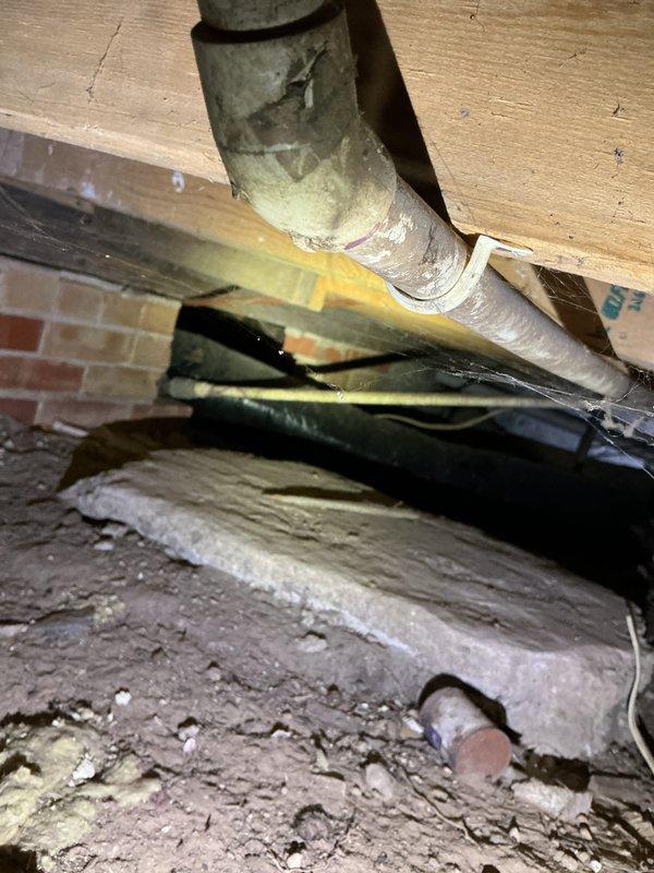 Conducted an on-site estimate for a water conditioning system installation, including inspection of the crawl space to evaluate existing plumbing runs, pipe insulation, and overhead joist clearances. Documented the vapor barrier condition, spray foam insulation, and available access routes to determine proper equipment placement and supply line routing for the proposed system.