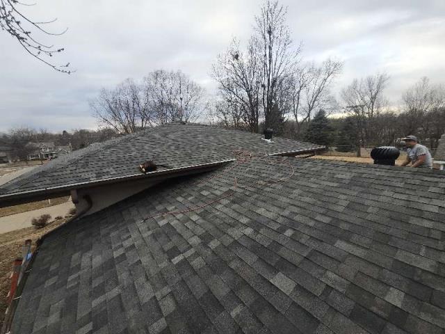 After a severe hail storm, we inspected the home and found extensive damage. We recommended a full roof replacement for safety and durability. The customer was thrilled with the results.