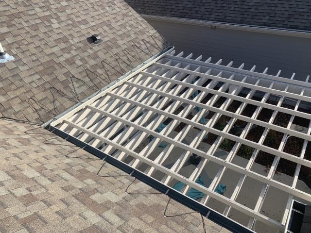A customer contacted us about snow buildup on their roof. We installed heat tape to prevent ice damming, ensuring their roof remained safe and functional.