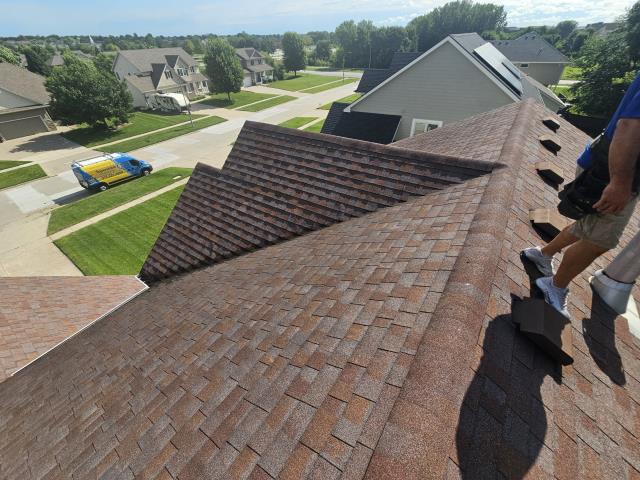 We installed a new, durable roof, enhancing the home's curb appeal and protection. The transformation was remarkable, ensuring years of reliable weather defense.