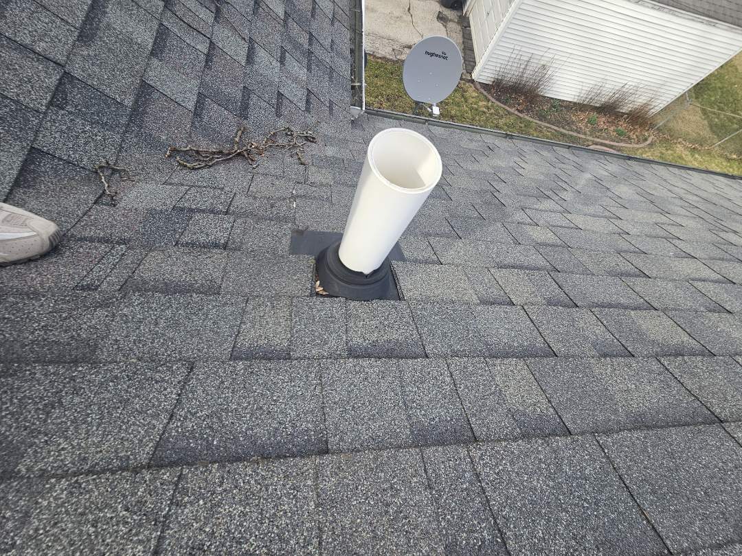 A homeowner contacted us due to persistent water damage in a specific roof section, which was seeping into the house. After a thorough inspection, including an attic examination, we identified the source of the issue. Initially, it appeared to be a minor leak, but upon closer inspection, we discovered significant damage to the roof structure. We proposed an affordable solution, including replacing the damaged rough, repairing the valley, and adding gutter protection. The homeowner was pleased with the cost-effective solution and the quality of the work, ensuring her home was protected from further water damage.