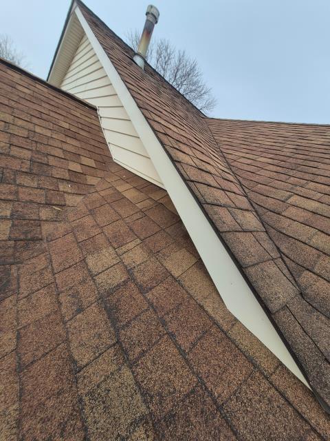 Replaced 40 feet of upper roof fascia, ensuring secure fasteners. Inspected all fascia for damage, reinforcing as needed for durability.