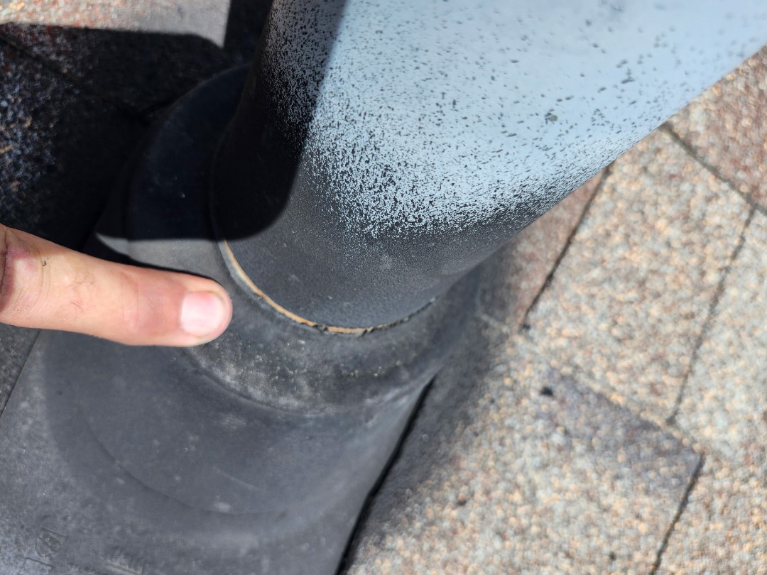 A homeowner reached out due to persistent leaks in their master bedroom. Upon arrival, a thorough inspection was conducted, revealing a leaking pipe jack that was seeping into the attic space. The issue was traced to the roof, where a rubber donut gasket was installed to seal the pipe jack effectively. Additional sealing around the pipe jack and flashing was applied to ensure a permanent fix. The homeowner was provided with a reliable solution to prevent future leaks, enhancing the integrity of their home.