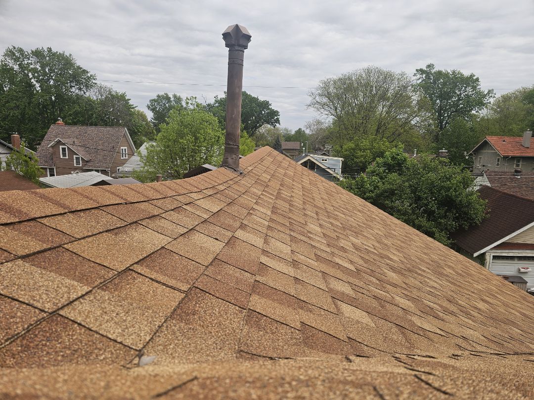 A homeowner contacted us for a roof evaluation due to sagging and concerns about a low center beam. Upon arrival, we conducted a thorough inspection and confirmed the beam was indeed sagging about six inches. We devised a plan to address the issue by jacking up the beam and reinforcing the center rafter. We then created a detailed estimate for the necessary support and materials. Our team worked diligently to implement the solution, ensuring the ridge was raised and the roof's structural integrity was restored. The homeowner was pleased with the results