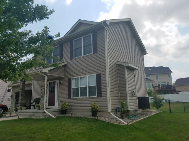 Completed a thorough roof repair on this Johnston, IA home, replacing damaged shingles. We also repaired the gutters to ensure proper drainage and help protect the home from future water damage.