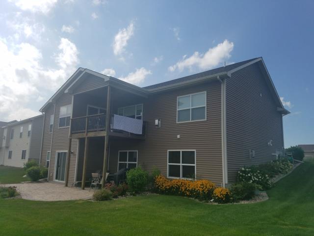 We completed a comprehensive roofing overhaul on this Grimes, IA home, replacing all existing shingles and gutters. Our team ensured a seamless, high-quality finish, enhancing the home's curb appeal and protection.