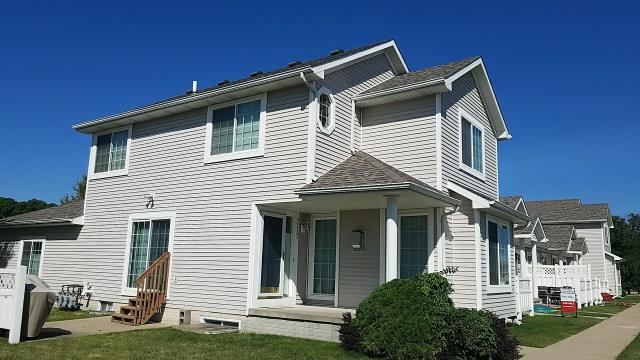 We replaced the roof and installed new gutters on this Grimes, IA property, improving durability, water flow, and overall protection with a clean, professional finish.