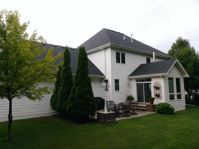 We meticulously removed the old roofing and installed new, high-quality materials on this Waukee, IA home. We also replaced the gutters to ensure optimal water drainage and provide lasting protection for the home.
