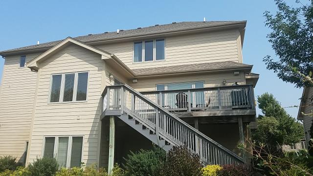 We completely replaced the old roofing with new, high-quality materials and installed fresh gutters on this Johnston, IA home, ensuring optimal water drainage, lasting durability, and reliable protection.