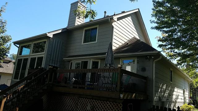 We replaced the entire roof in West Des Moines, IA, removing old shingles and installing new, high-quality materials for durability and aesthetics. The job was completed efficiently and to the highest standards.