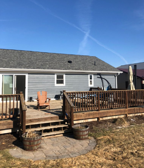 We meticulously removed the old roof in Adel, IA, and installed a brand-new, high-quality one, ensuring durability and protection for years to come.