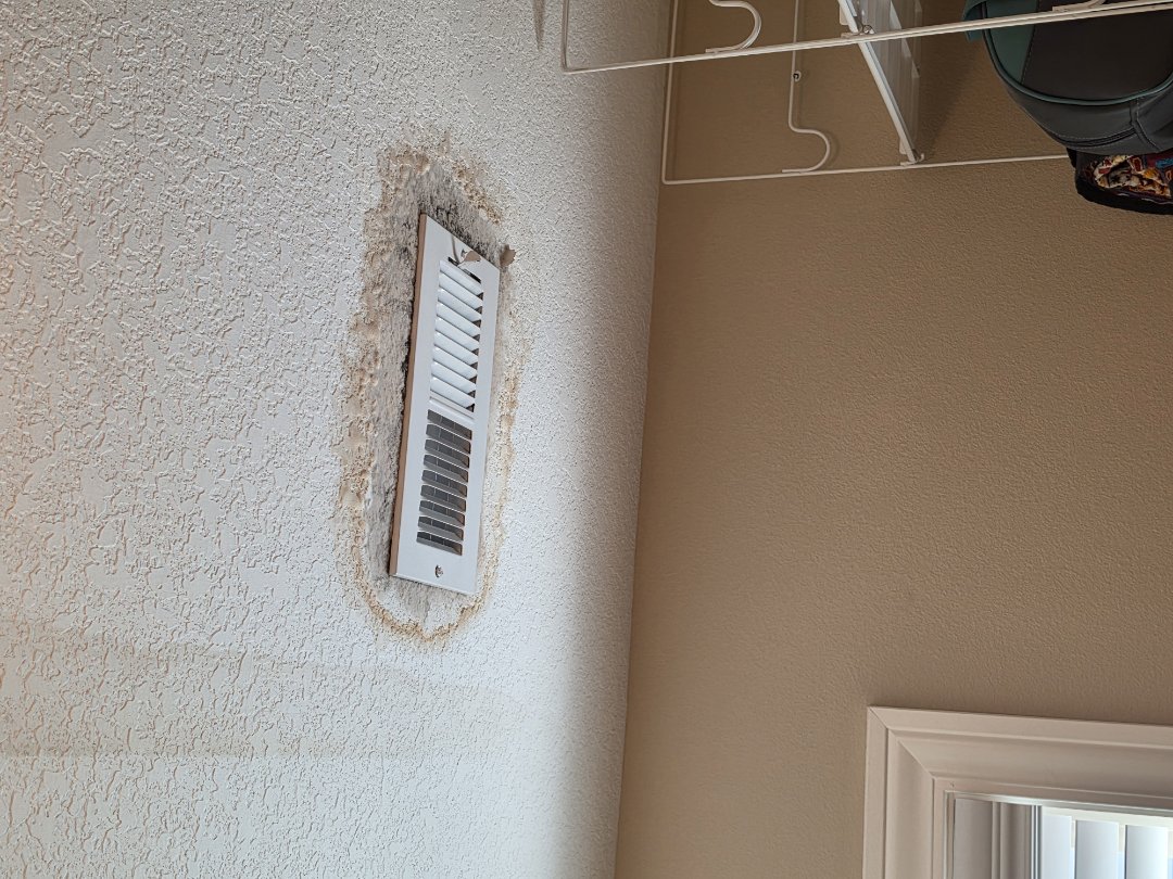 Upon inspection of a home in West Des Moines we identified a leak in the laundry room. After examining the attic and roof, we discovered that the dryer vent had failed. The HVAC duct connected to the vent in the roof had disconnected, allowing water to blow from the directional winds through the vent into the attic space. We recommended contacting an HVAC company for assistance. We helped with the repair and refreshed the rough, which was in excellent condition. We look forward to continuing to help this family with their roofing needs.