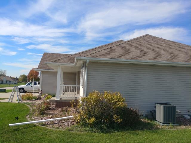 On this property in Des Moines, IA, we completed a full roof replacement on both the home and shed, providing durable, long-lasting protection and a clean, cohesive look across both structures.