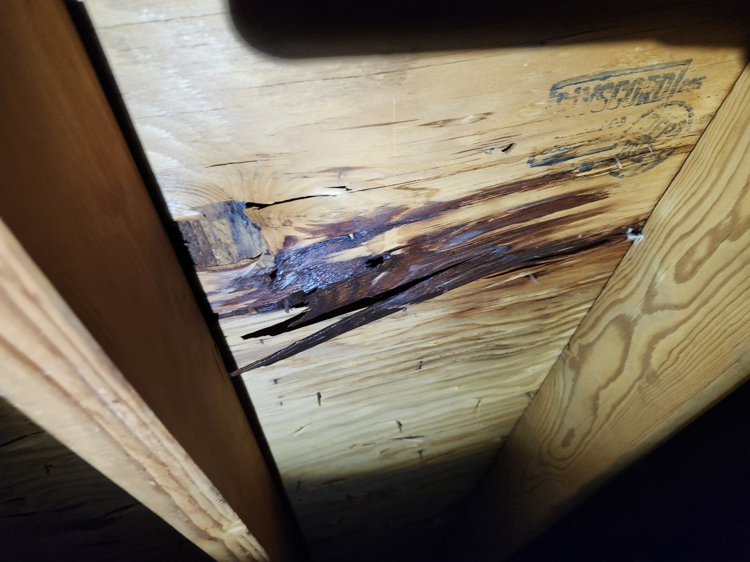 A homeowner contacted us due to persistent leaks in their living room. Upon inspection, we ascended into the attic and identified three distinct areas where water infiltration was occurring. Further examination revealed weather-related damages to both the roof and the house system. We meticulously documented the findings and provided a comprehensive written report, including estimates for necessary repairs and a full replacement. Our goal was to ensure the homeowner understood the situation and had the information needed to make informed decisions. We look forward to the opportunity to serve this customer again in the future.