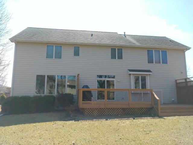 On this home in Johnston, IA, we completely replaced the old roofing and gutters, providing a fresh, durable finish with improved protection and curb appeal.