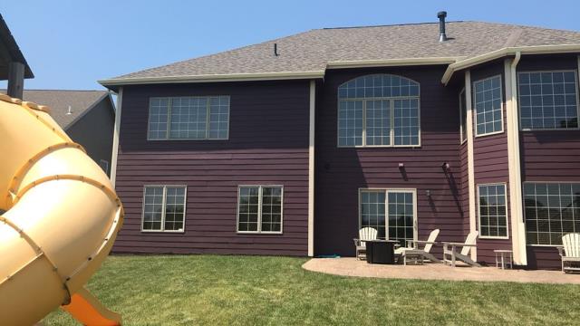 On this home in Urbandale, IA, we completed a full roof and gutter replacement, installing high-quality materials to provide lasting durability, protection, and reliable performance.