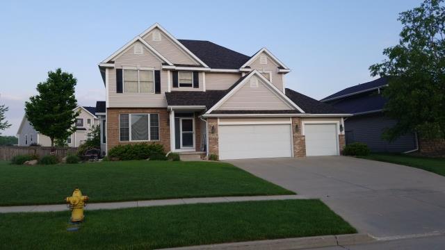 We completed a full roof and gutter replacement on this Johnston, IA home, providing lasting protection, improved drainage, and a clean, seamless finish.