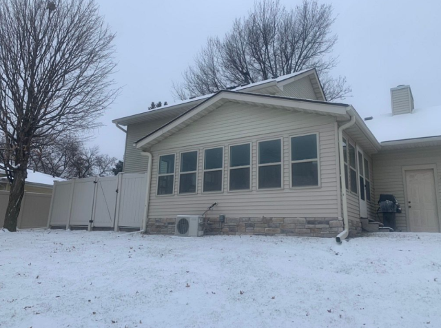 We completed a full roof replacement on this Pleasant Hill, IA home using high-quality materials for lasting durability and protection. New gutters were also installed to improve drainage and help protect the home from water damage.