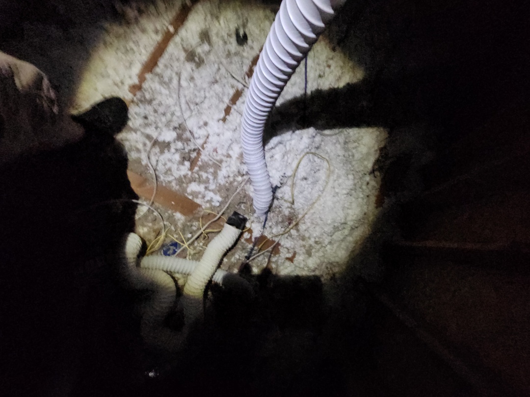 A homeowner contacted us for a comprehensive inspection after noticing water on their living room ceiling near the chimney. Initially, they were unsure whether the issue was related to a vent or the chimney itself. During the inspection, we identified that the water was indeed coming from the chimney. We found debris around the chimney and discovered that the vents leading into the attic space were not properly installed. We prepared a detailed estimate to help the homeowner address these issues and get the necessary work done. We are eager to assis