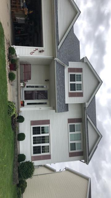 We completed a full roof replacement on this Urbandale, IA home, providing lasting durability and protection. We also repaired the gutters and downspouts to improve drainage and help prevent future water damage. Quality materials and expert craftsmanship were used throughout.