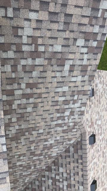This West Des Moines, IA home received a new roof with proper ventilation, along with new gutters for improved drainage and dependable protection from the elements.