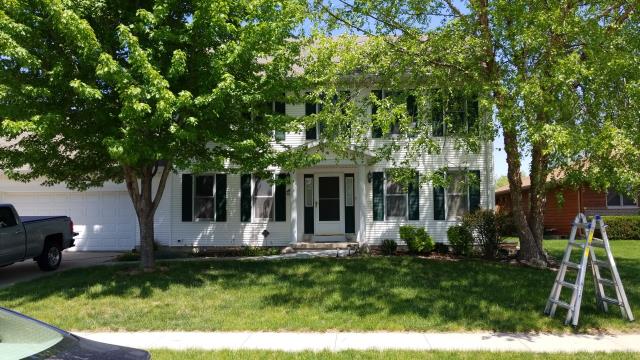 This Ames, IA home received a complete roof replacement, including removal of the existing materials and a thorough inspection before installing a new, high-quality roofing system for lasting protection.