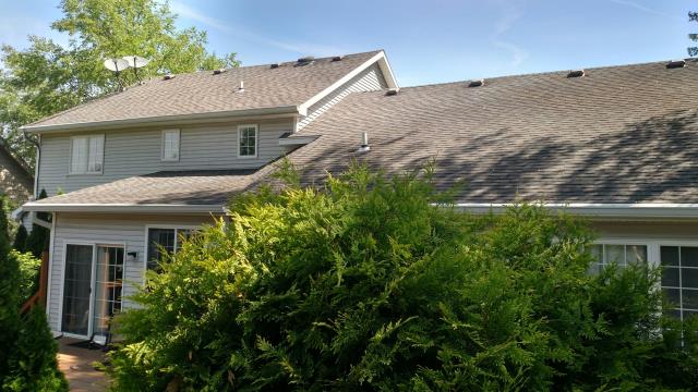 We completed a full roof replacement, along with siding and fascia repairs, on this West Des Moines, IA home, enhancing its durability and curb appeal.