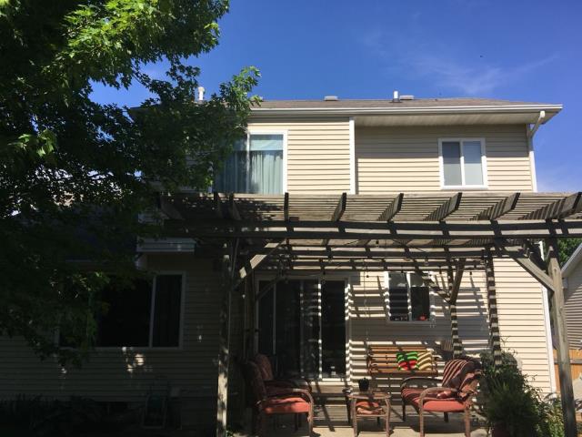We completed a full roof replacement in Ames, IA, removing the old roofing, inspecting the structure, and installing high-quality new materials to ensure lasting durability and protection.