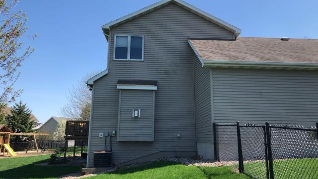 We completed a full roof replacement on this home in Ames, IA, along with the installation of new gutters and repairs to the siding and fascia, enhancing the home's durability, weather protection, and overall curb appeal.