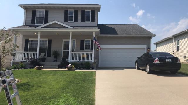 Our team completed a full roof replacement in Urbandale, IA, installing new shingles with careful attention to alignment and weatherproofing to provide lasting protection and a refreshed look for the home.