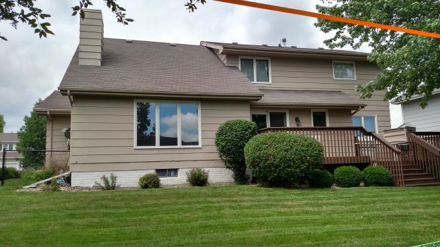 We completed a full roof replacement in West Des Moines, IA, removing the old roofing materials, inspecting the decking, and making necessary repairs before installing new shingles. Our team focused on proper installation and secure coverage to leave the home with a refreshed appearance and lasting protection against the elements.