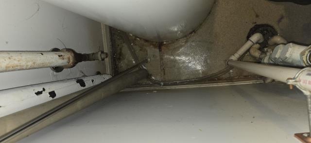 Free estimate to replace leaking water heater.