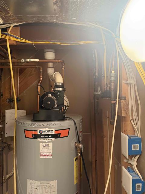 Free estimate on water heater replacement.