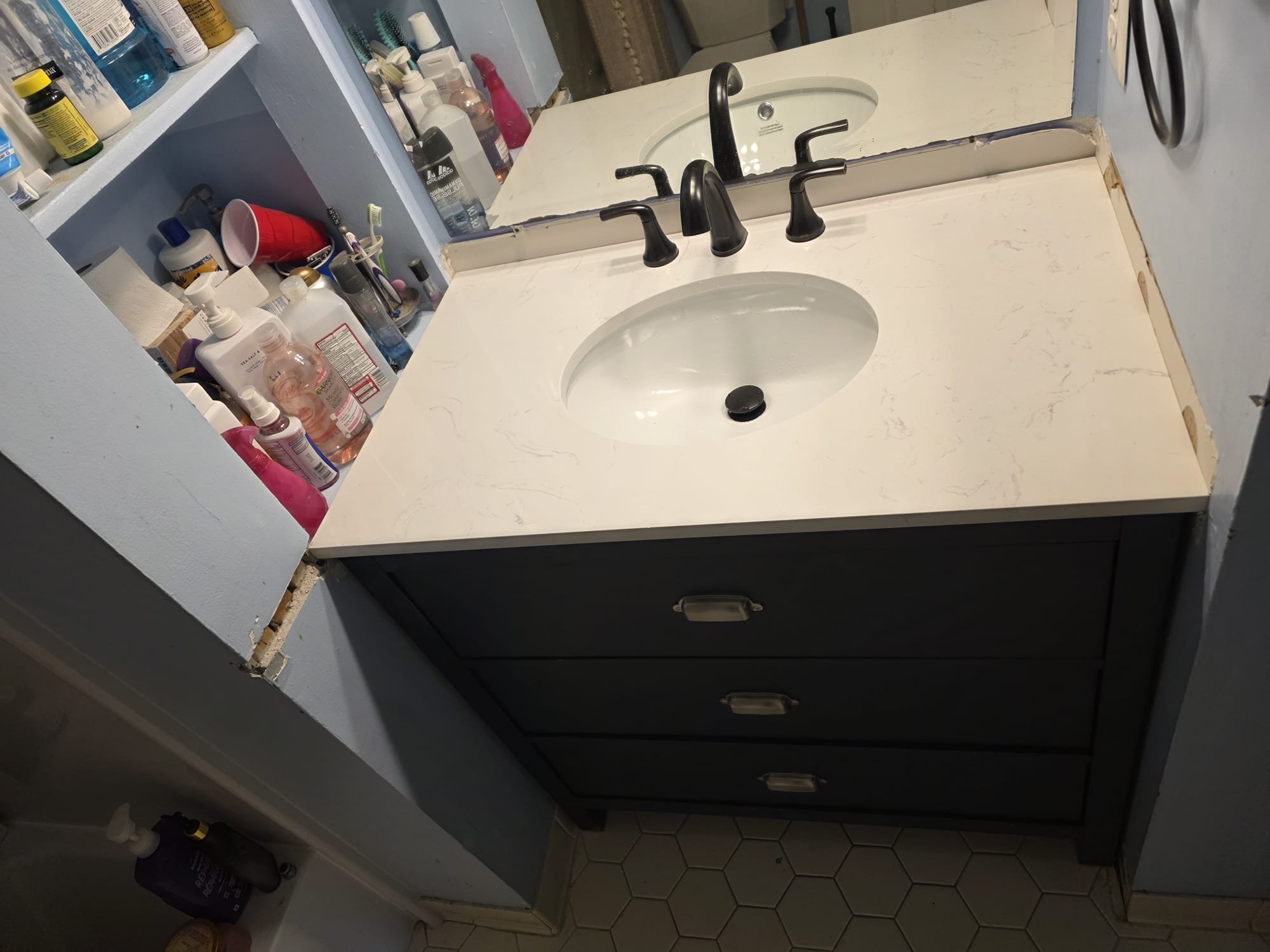 Vanity & Toilet