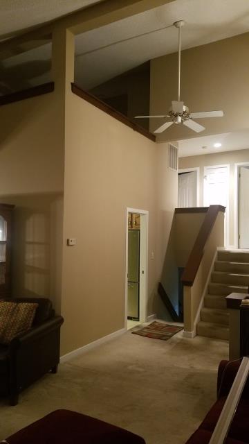 Interior painting and wallpaper removal for awesome customers in New Market, Maryland #SW7536BittersweetStem #EmeraldPaint