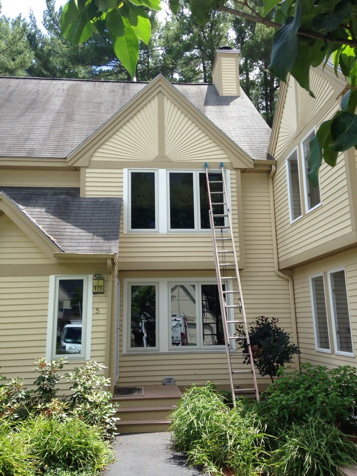 Nashua, NH - Renewal by Andersen Boston inspecting triple casement Nashua, NH - Renewal by Andersen Boston inspecting triple casement