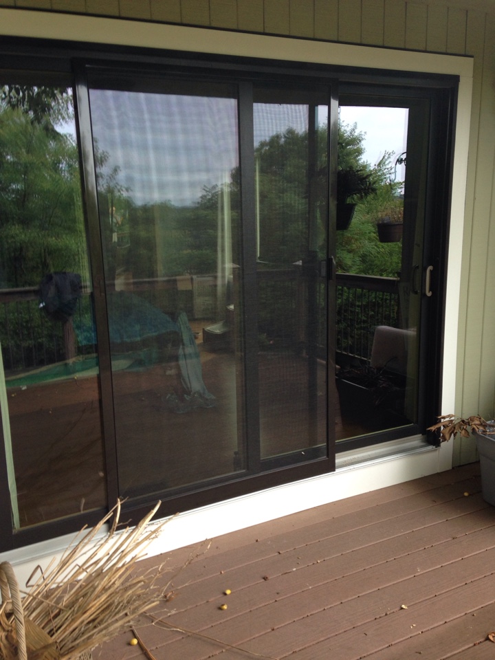 Worcester, MA - Renewal by Andersen Boston replacing patio door panel Worcester, MA - Renewal by Andersen Boston replacing patio door panel