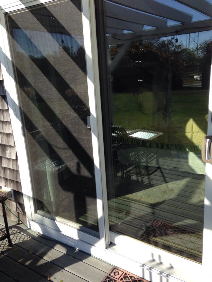 Plymouth, MA - Renewal by Andersen Boston replacing door panel Plymouth, MA - Renewal by Andersen Boston replacing door panel