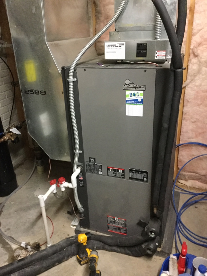 ClimateMaster geothermal service 
