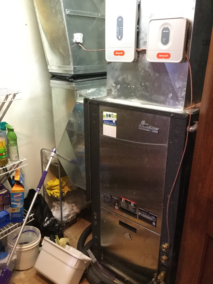 ClimateMaster geothermal system maintenance 