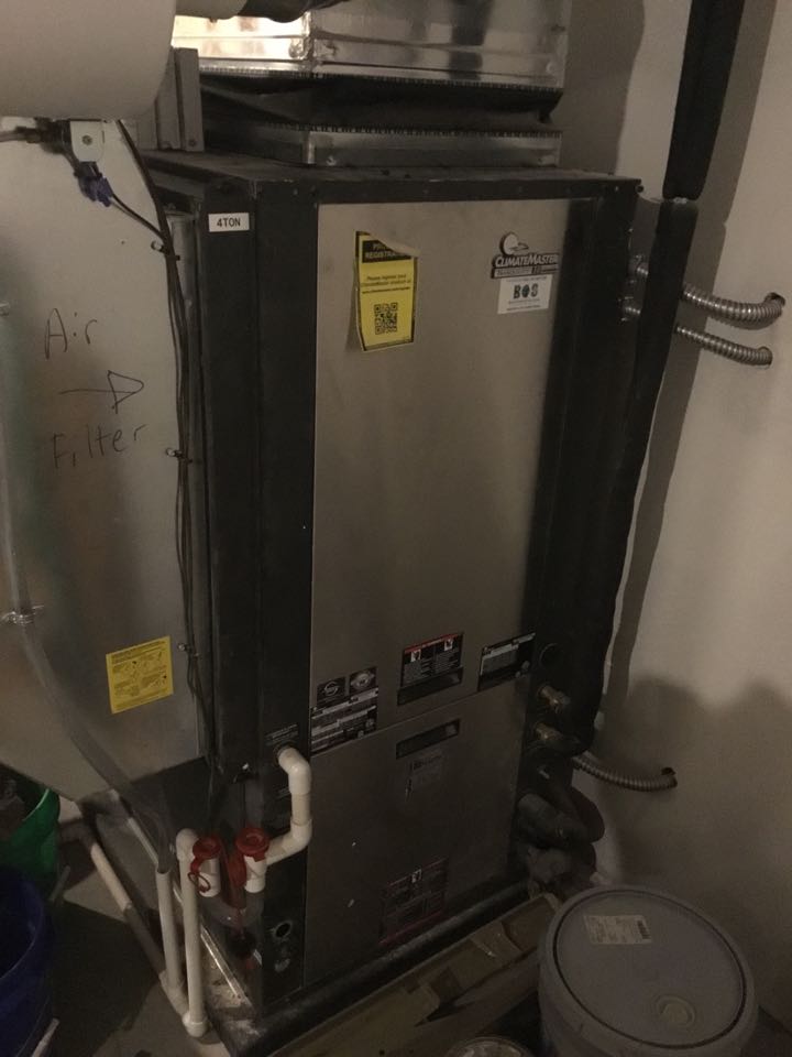 ClimateMaster geothermal heat pump repair