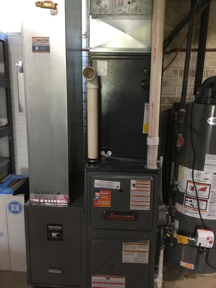 Amana furnace and ac installation 