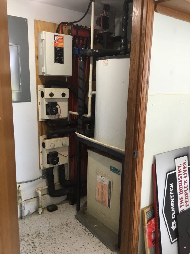 Geothermal heat pump repair