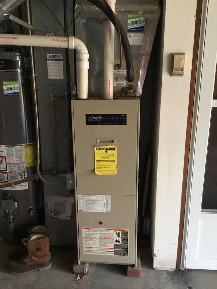 Lennox furnace maintenance no repair