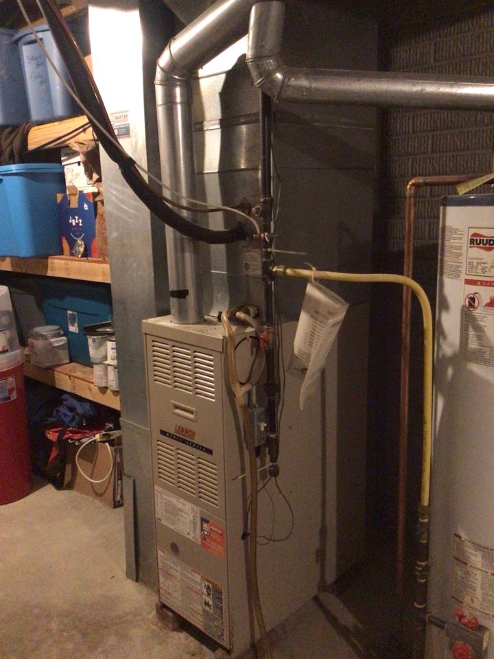 Lennox Furnace maintenance no repairs 