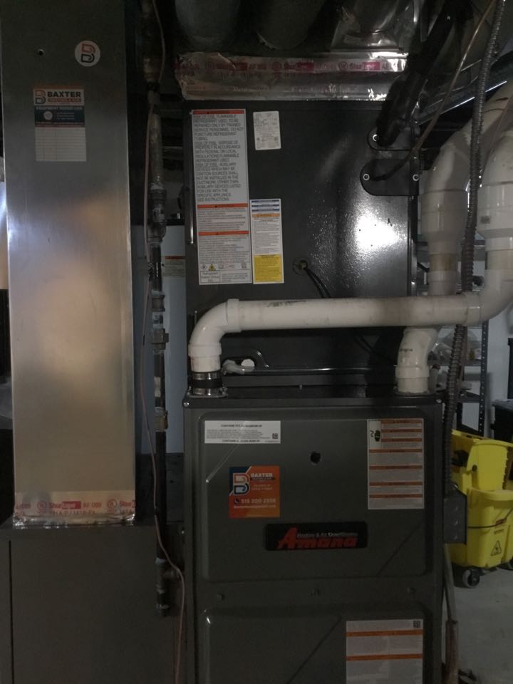 Amana furnace and ac install