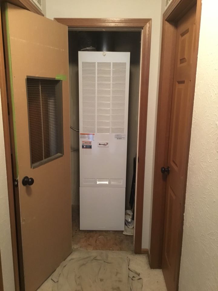 Furnace installation 