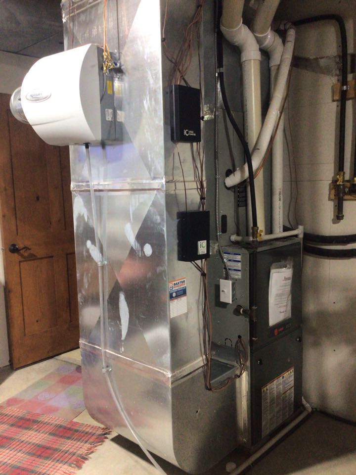 Trane furnace maintenance no repairs 